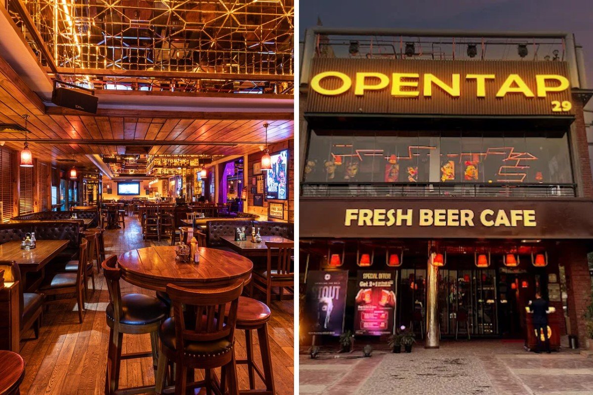 bars in gurgaon at night