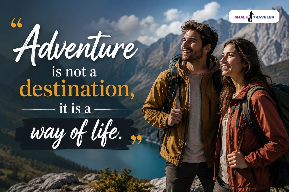 Adventure Travel Quotes in English