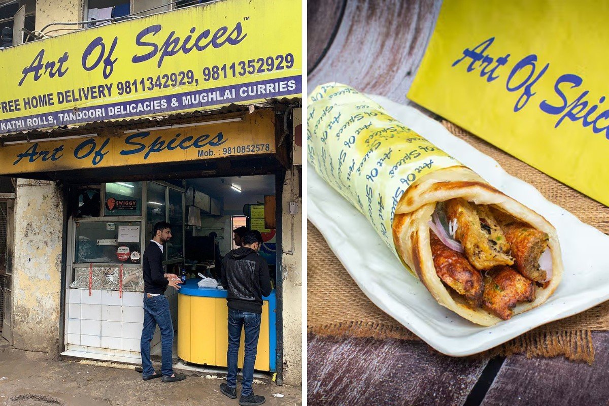 famous street food market in delhi