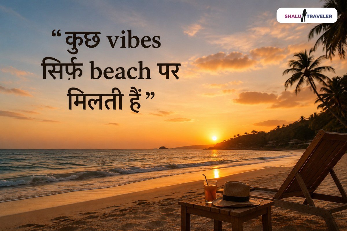 Beach Captions in Hindi for Instagram