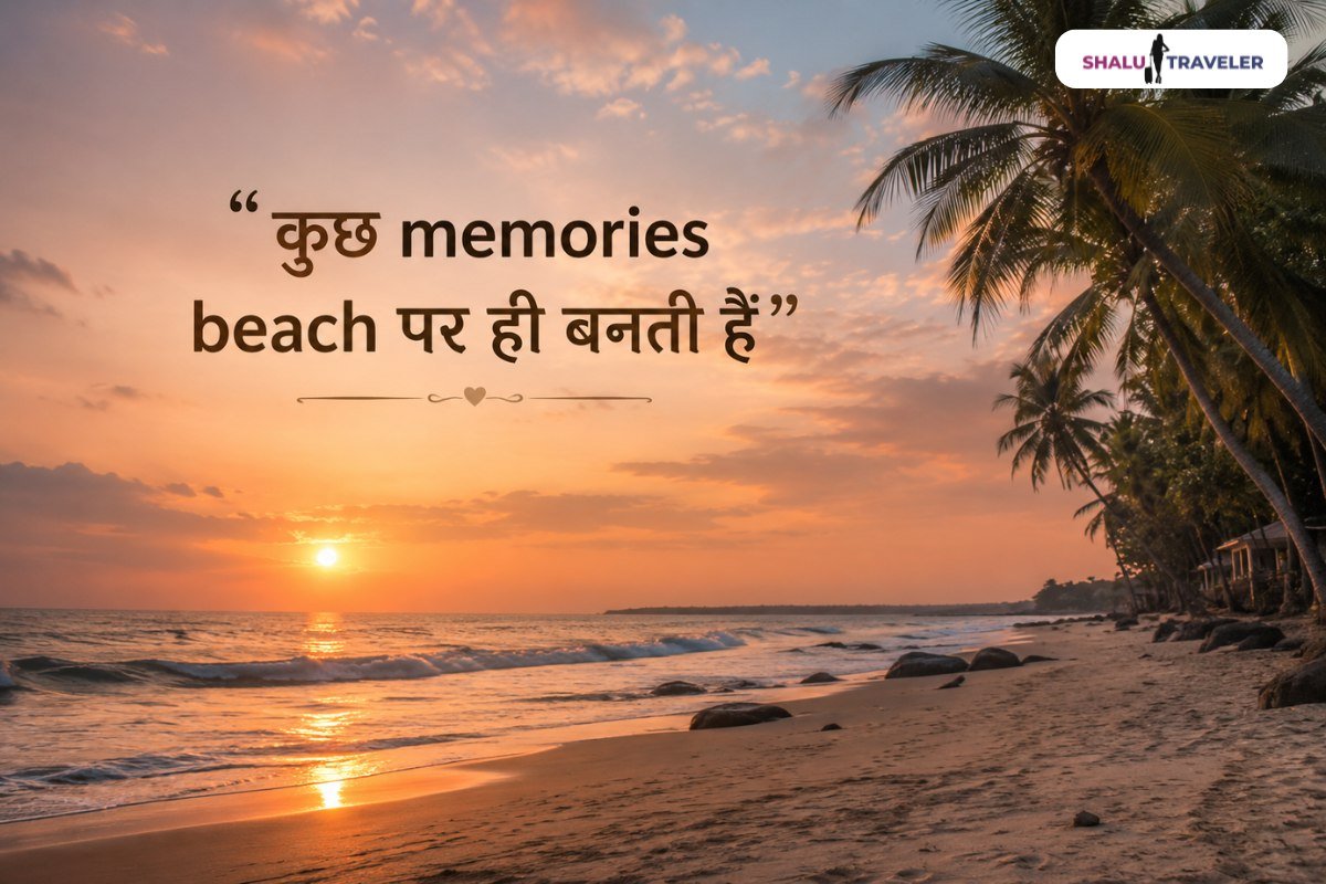 Beach Travel Quotes in Hindi