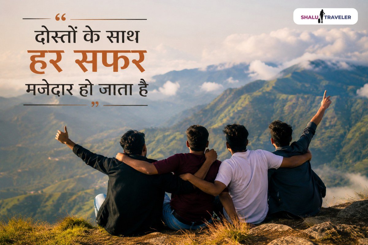 Friends Travel Captions in Hindi