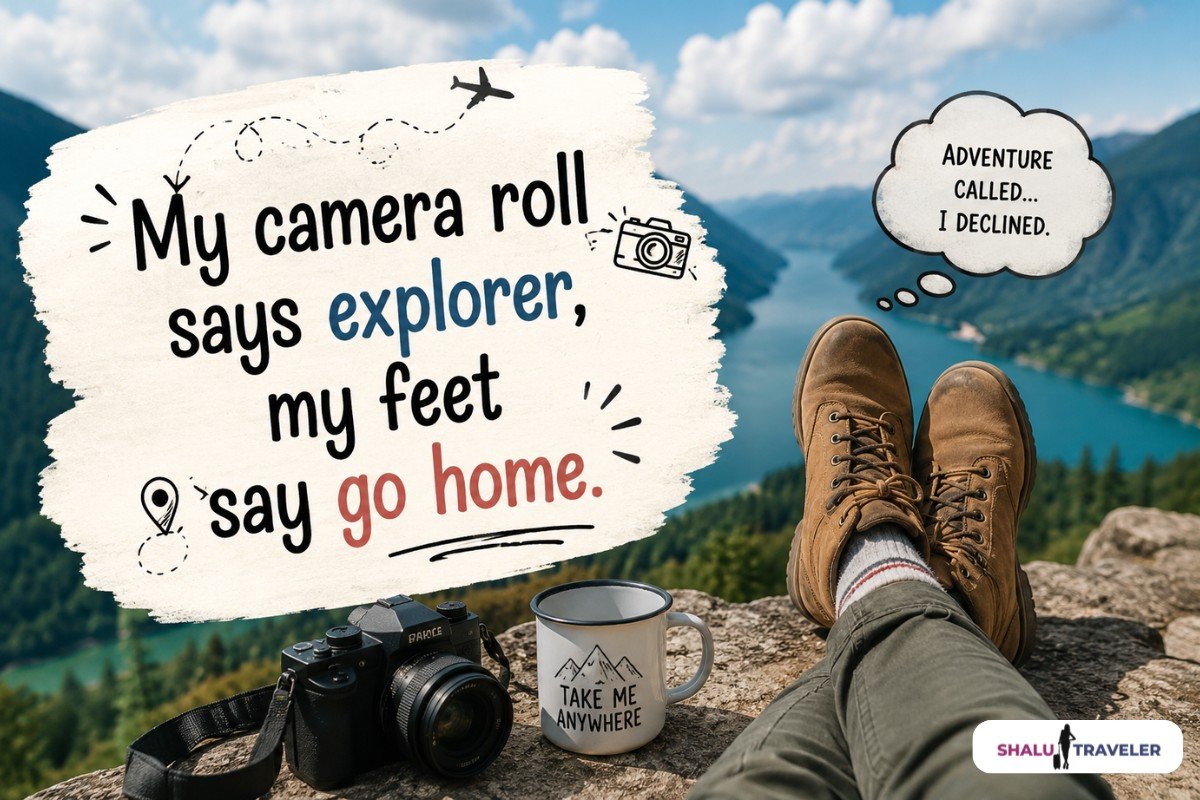 Funny Travel Quotes for Instagram