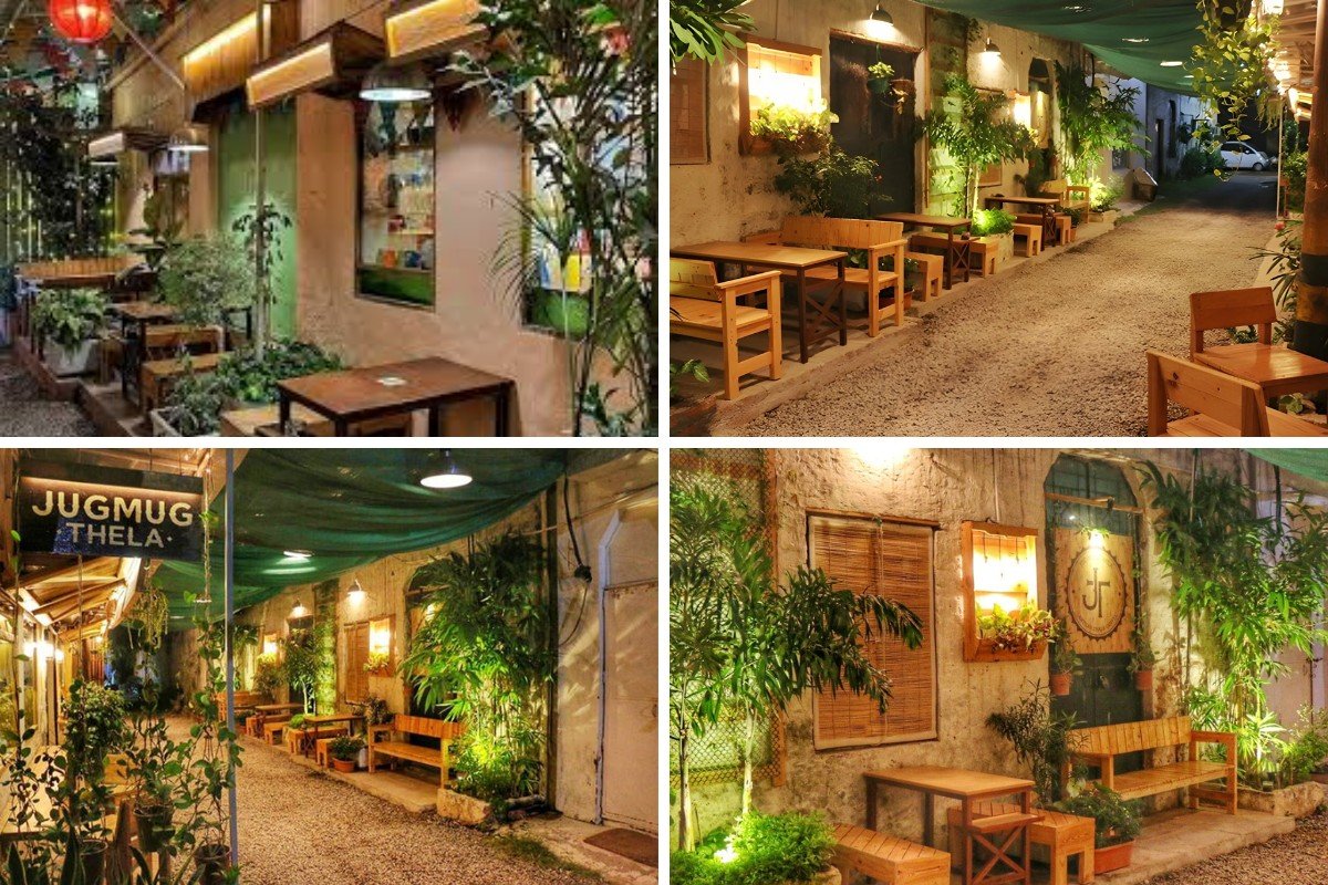 peaceful cafes in delhi