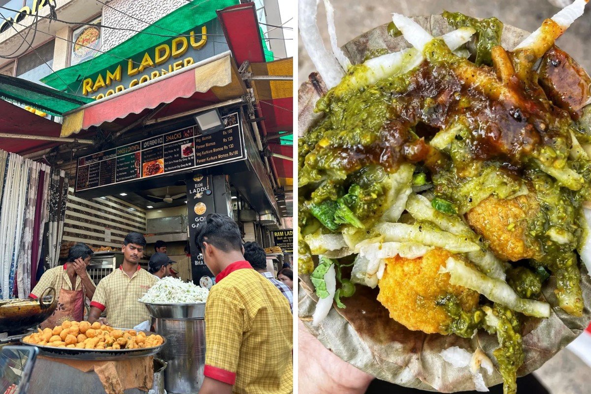 delhi evening food places