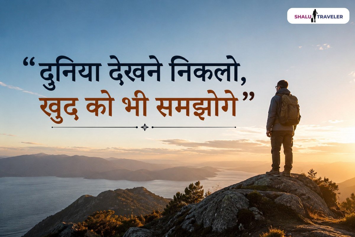 Motivational Travel Quotes in Hindi