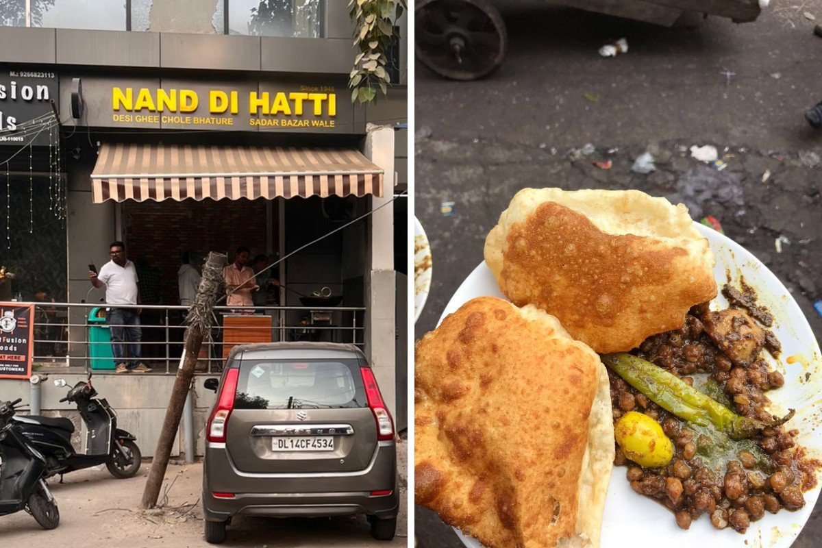 delhi food market places