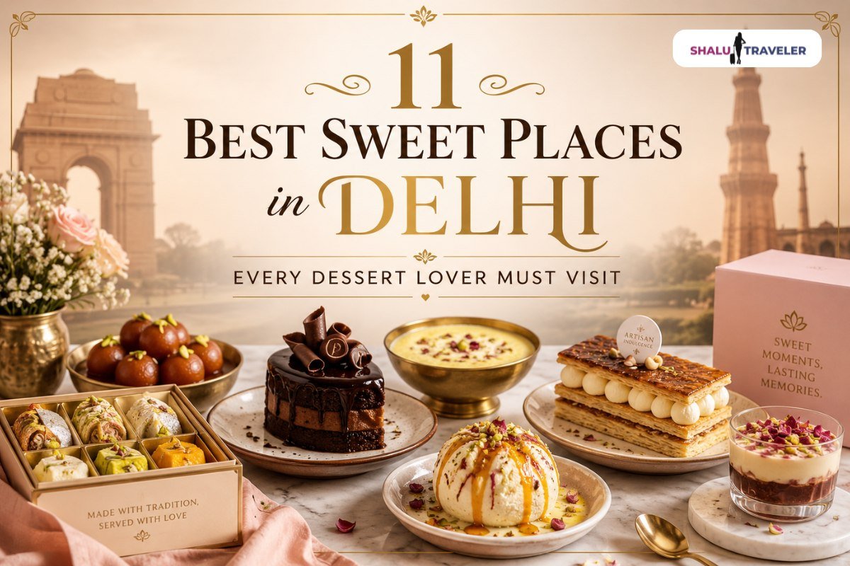 Sweet Places in Delhi