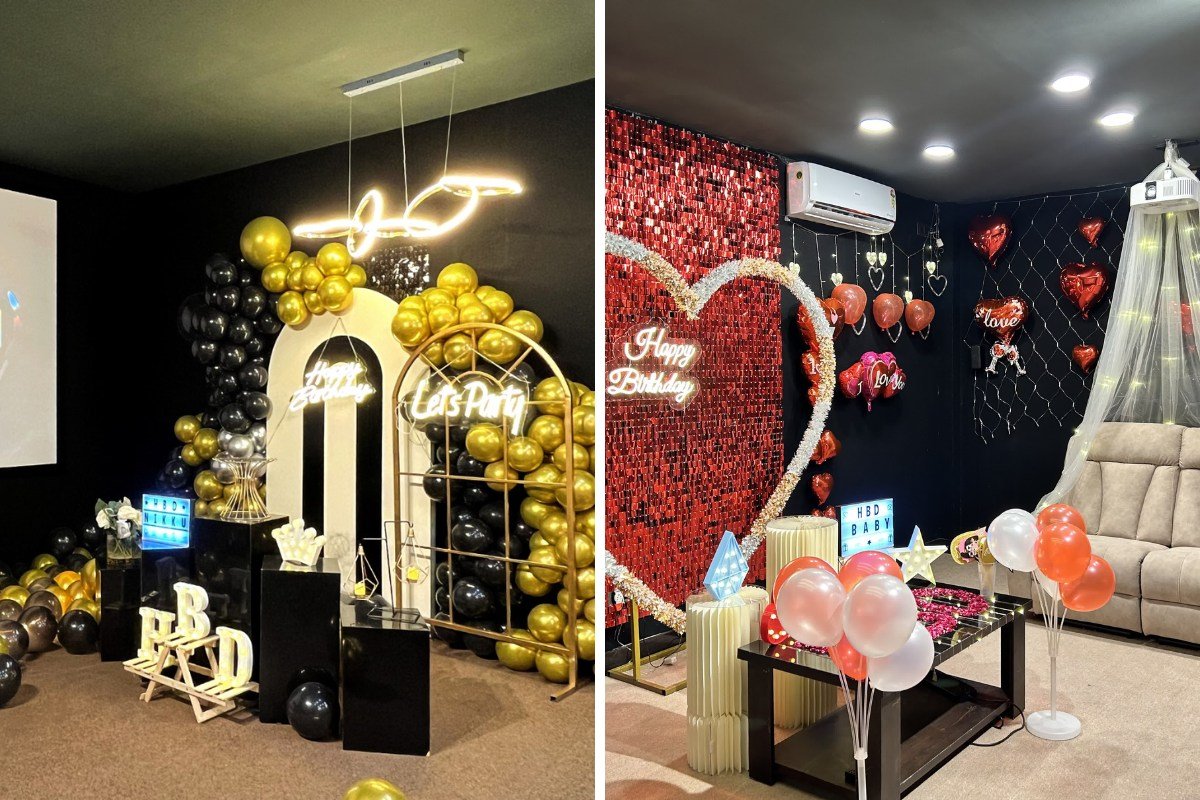 birthday party places in Delhi for couples