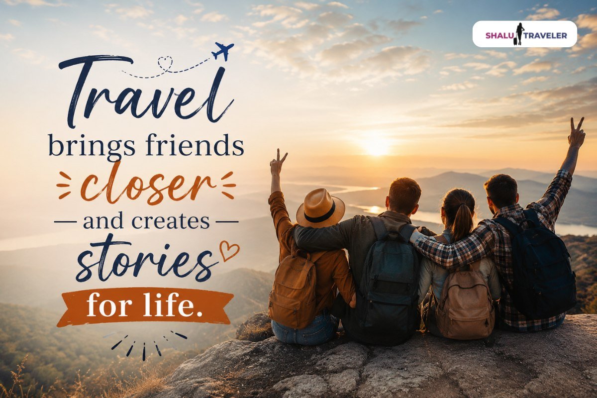 Travel Quotes for Friends in English