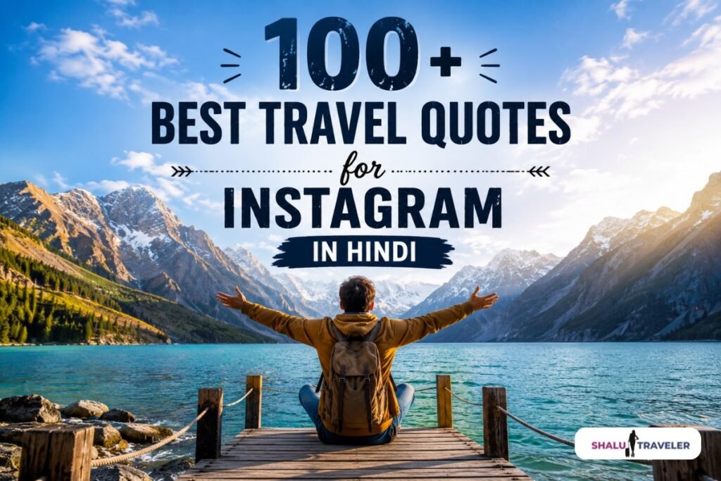 Travel Quotes for Instagram in Hindi