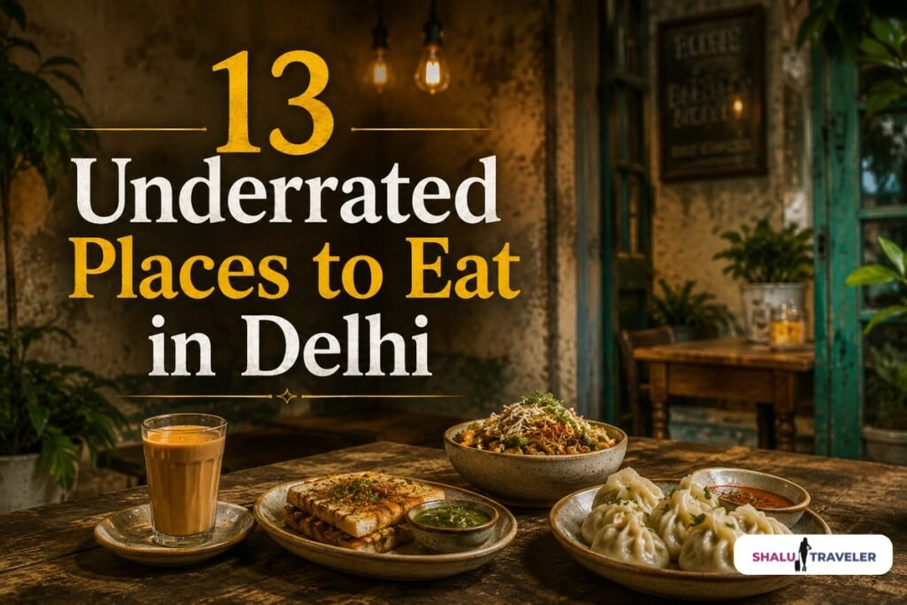 Underrated Places to Eat in Delhi
