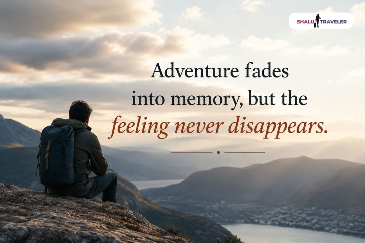Adventure Travel Quotes About Memories