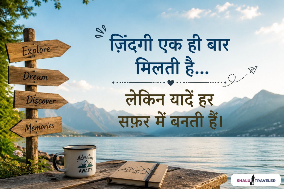 Best Hindi Travel Captions Everyone Will Love