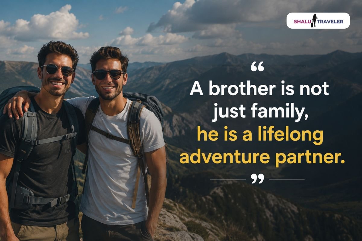 Best Travel Quotes With Brother of All Time