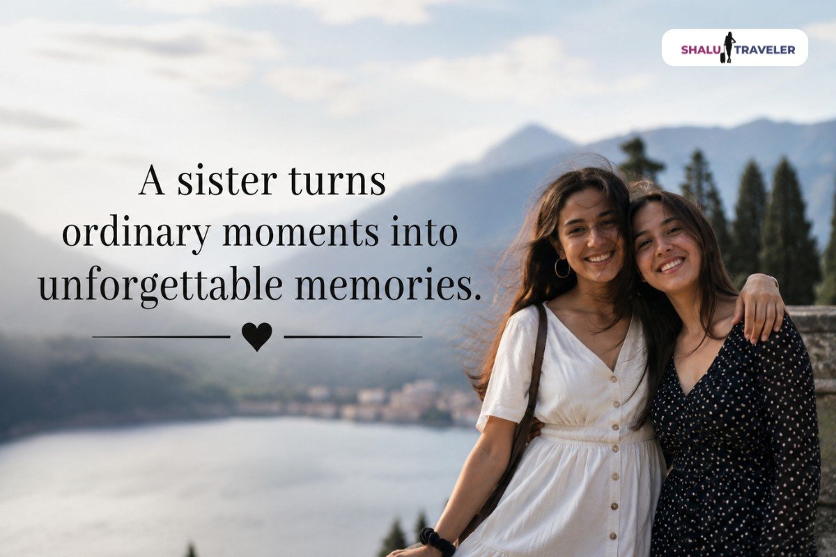 Best Travel Quotes With Sister of All Time