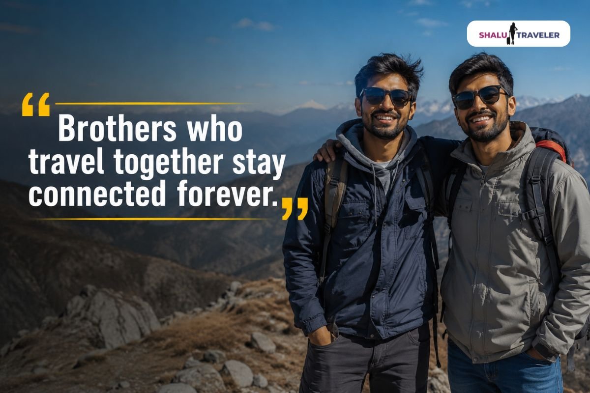Brother Travel Quotes for Status