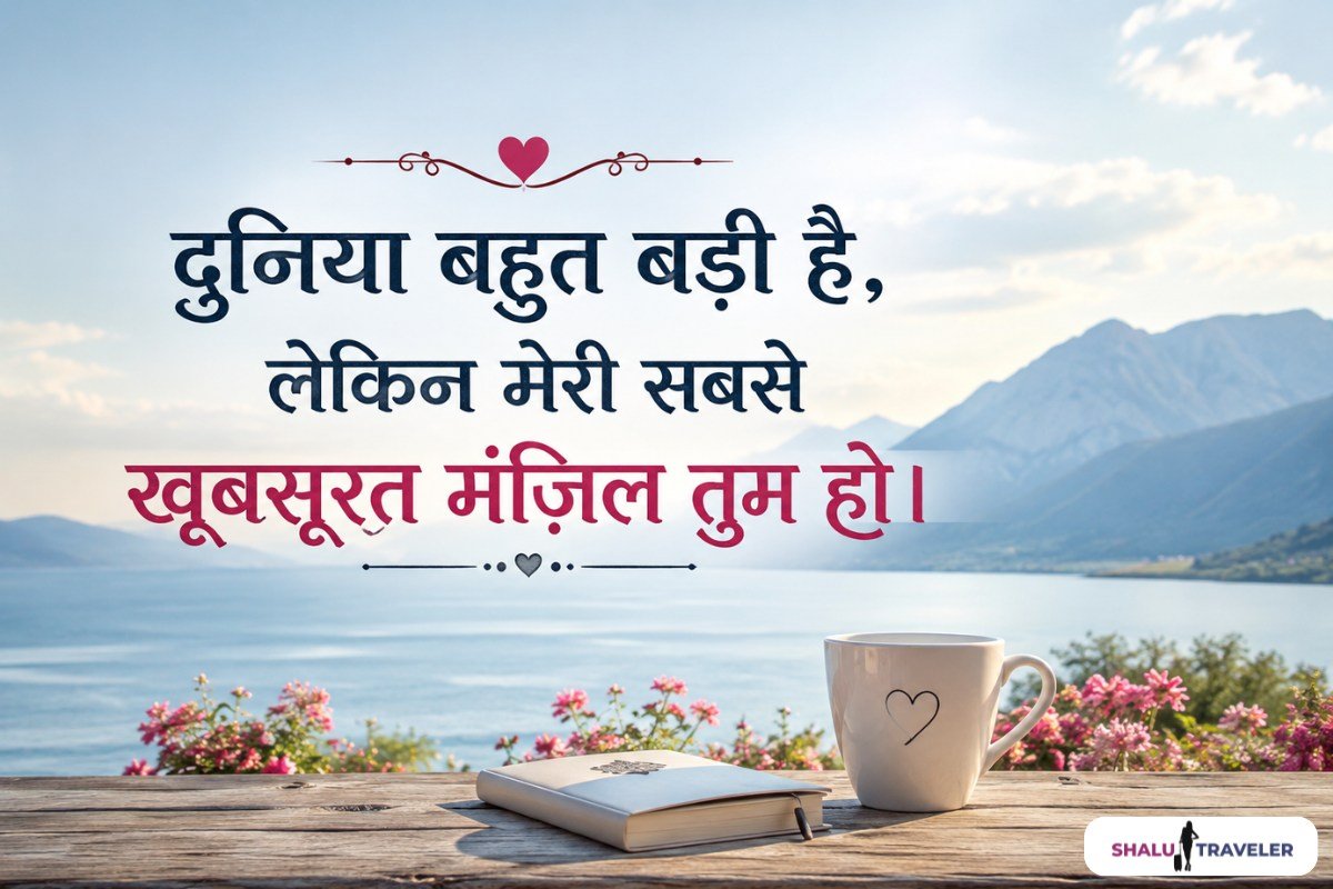 Couple Travel Captions in Hindi