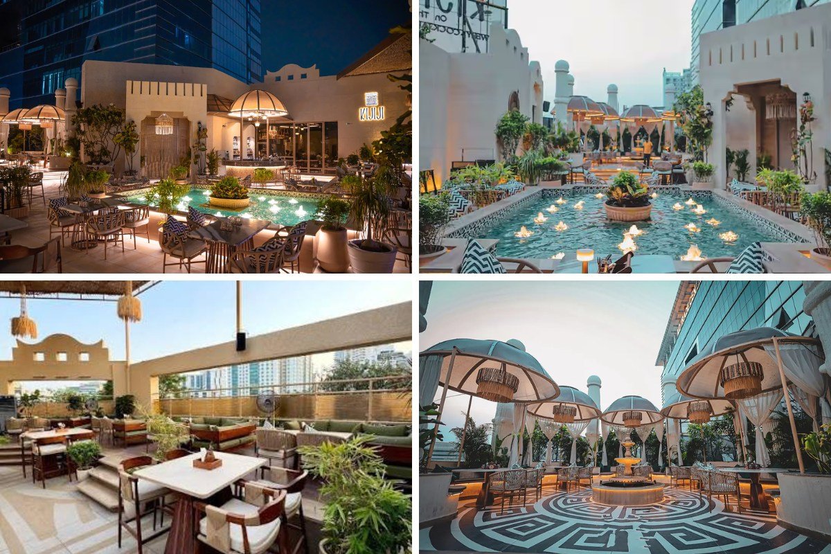 rooftop restaurants Gurgaon with view