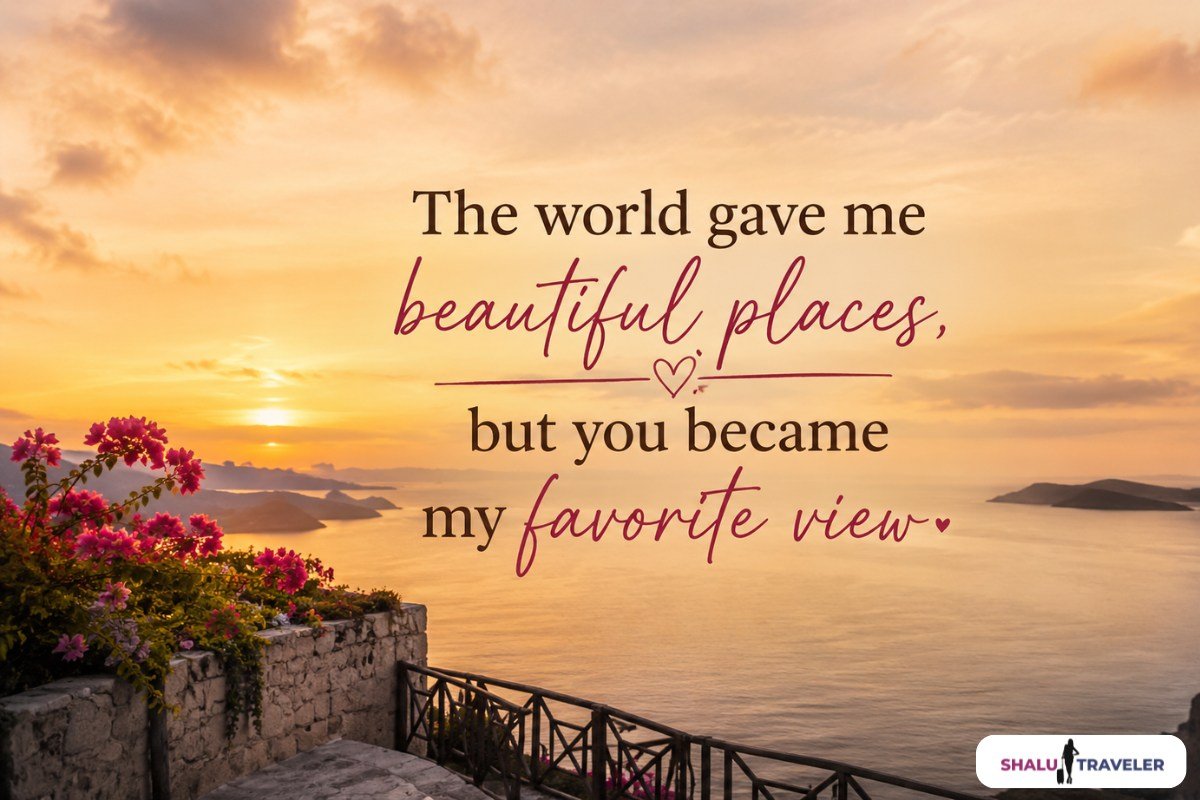 Most Beautiful Travel Quotes About Love