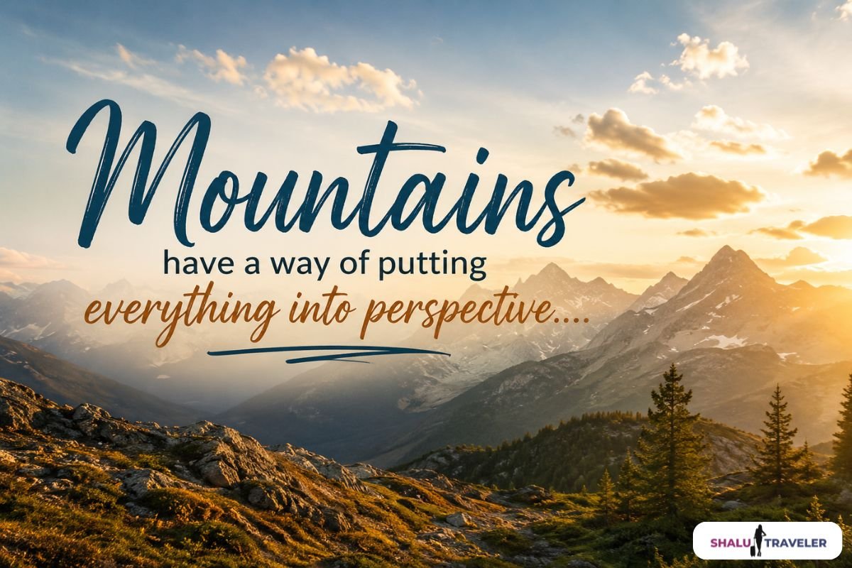 Mountain Captions for Instagram