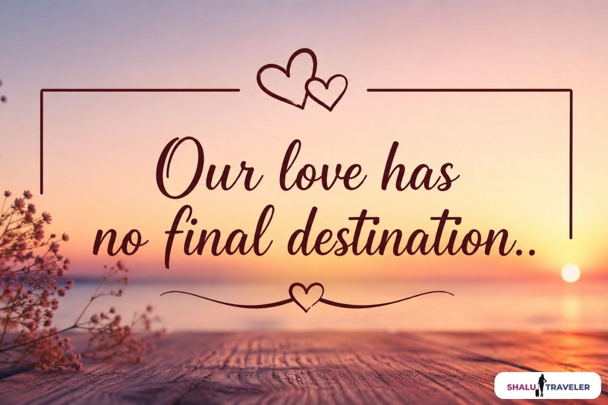 One-Line Travel Quotes for Love