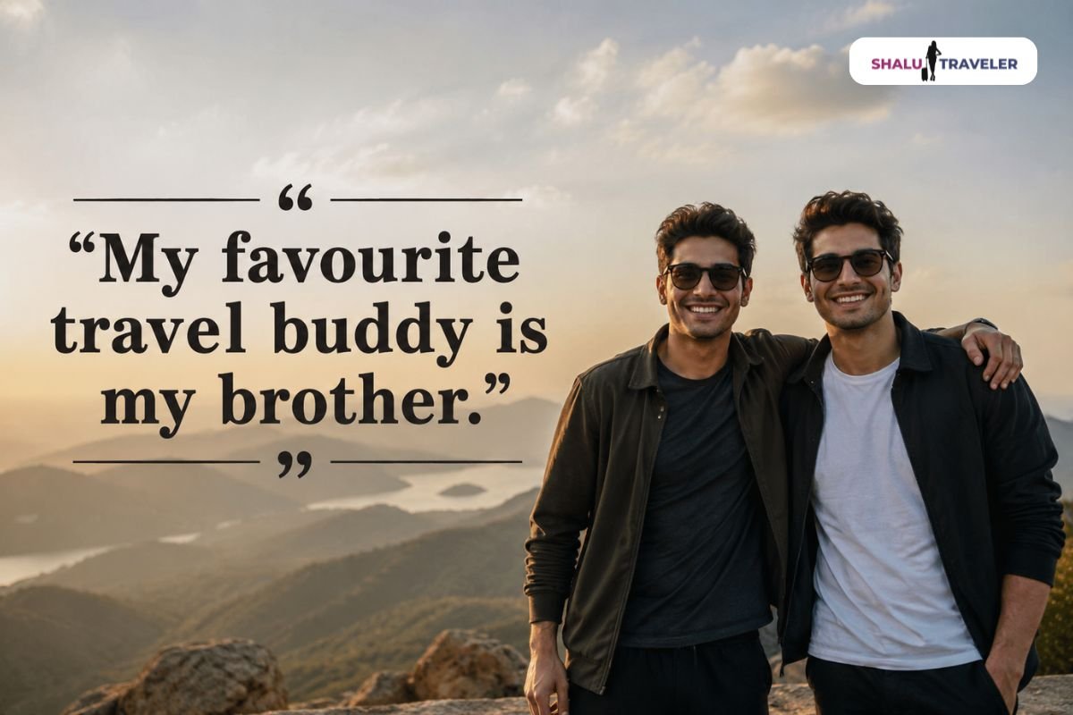 Short Travel Quotes With Brother