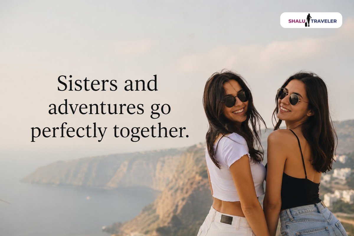 Sister Travel Quotes for Status