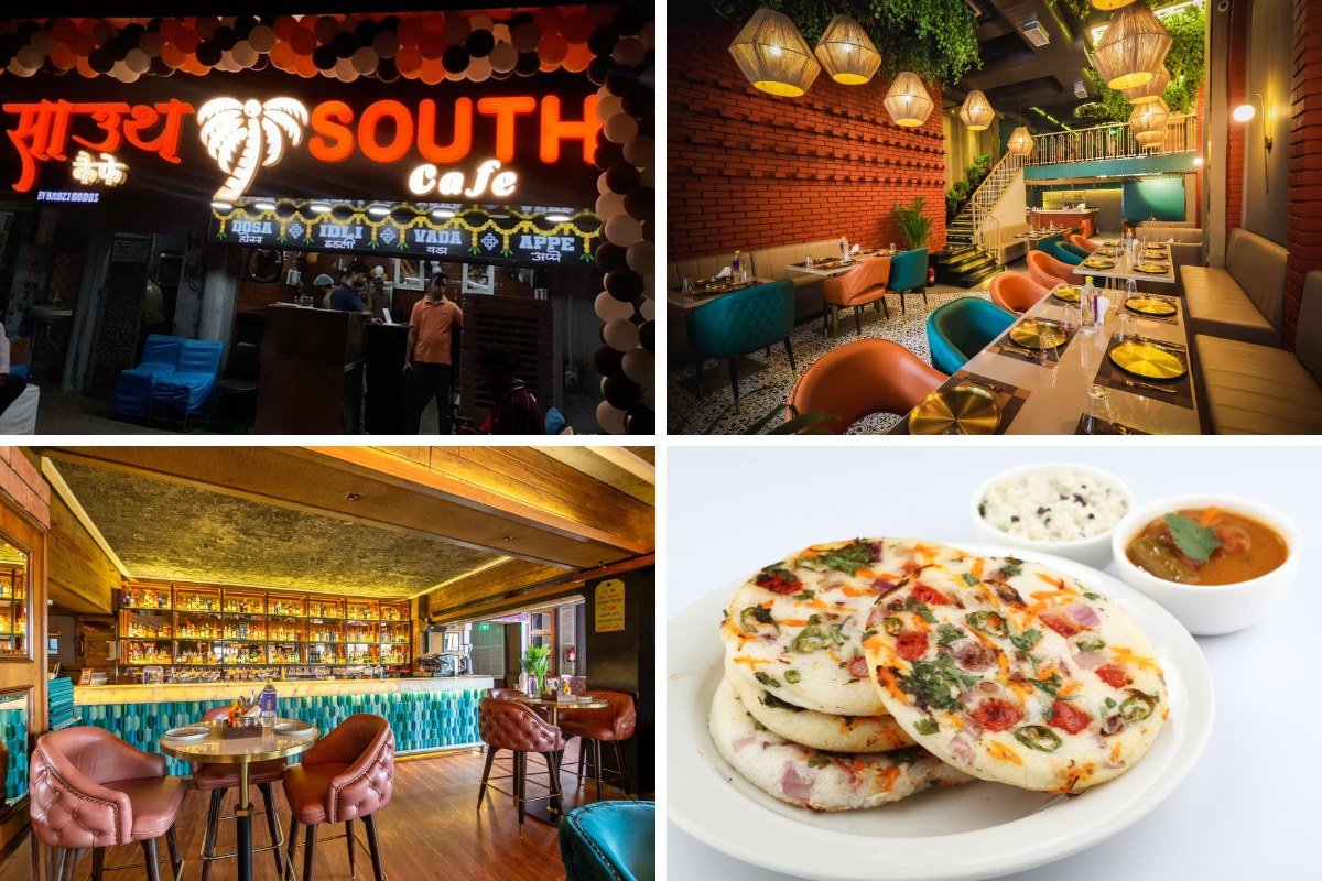 vegetarian South Indian restaurants in Delhi