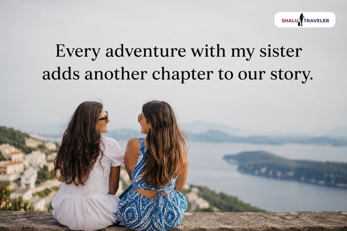 Travel Memories With Sister Quotes