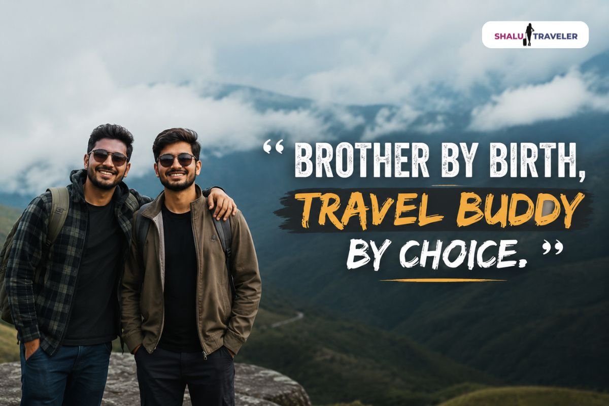 Travel With Brother Instagram Captions