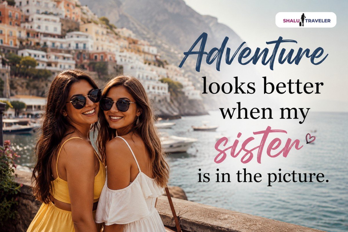 Travel With Sister Instagram Captions