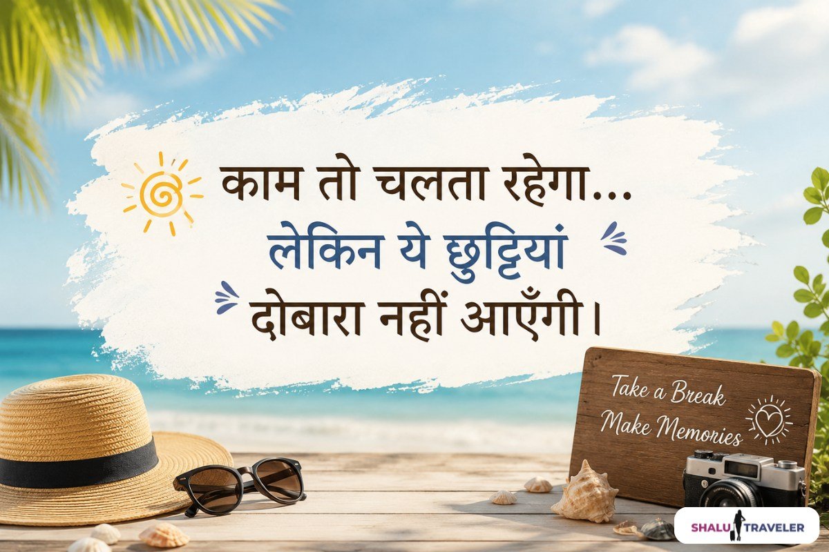 Vacation Captions in Hindi