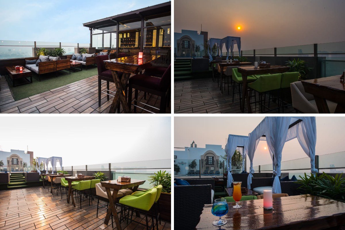 rooftop cafes in Gurgaon for couples