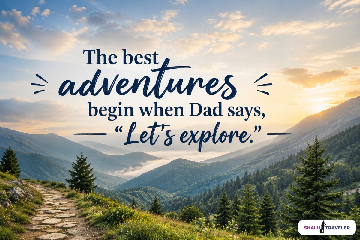 Adventure Travel Quotes for Father