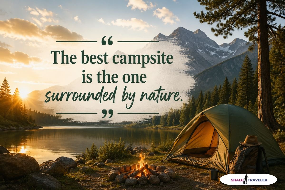 Camping and Hiking Nature Quotes