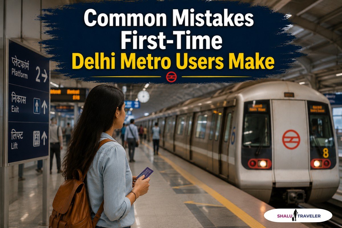 Common Mistakes First-Time Delhi Metro Users Make