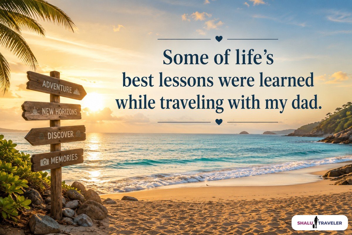 Father and Son Travel Quotes