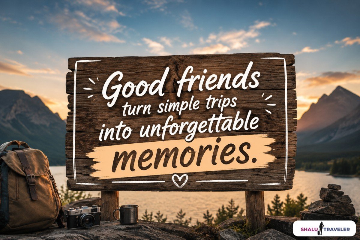 Friends Travel Memory Quotes