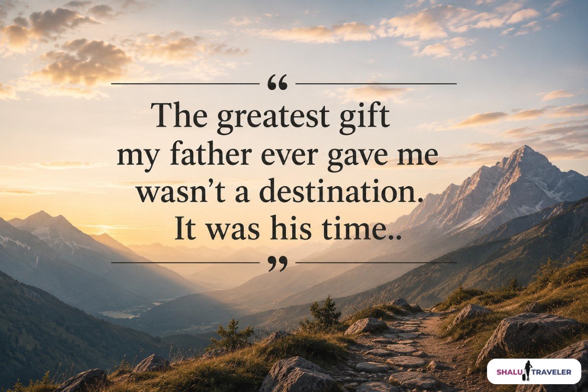 Heartwarming Travel Quotes for Dad