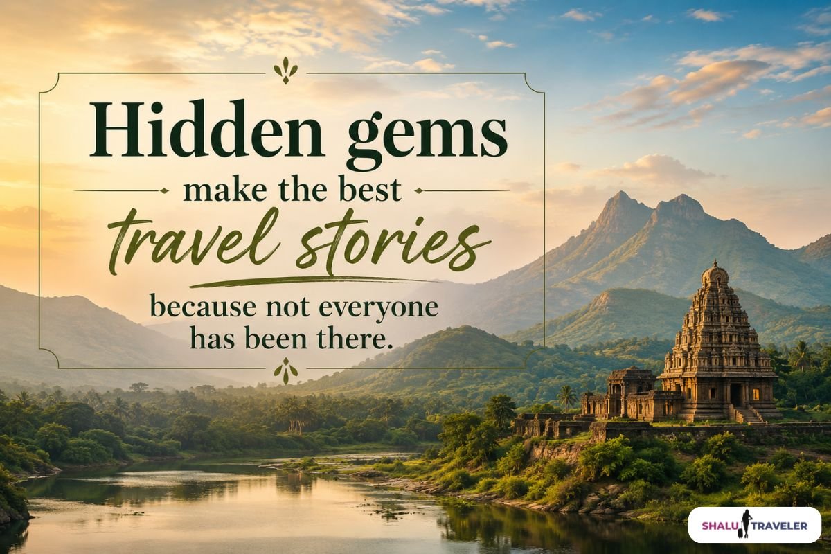 Hidden Gem Destination Quotes