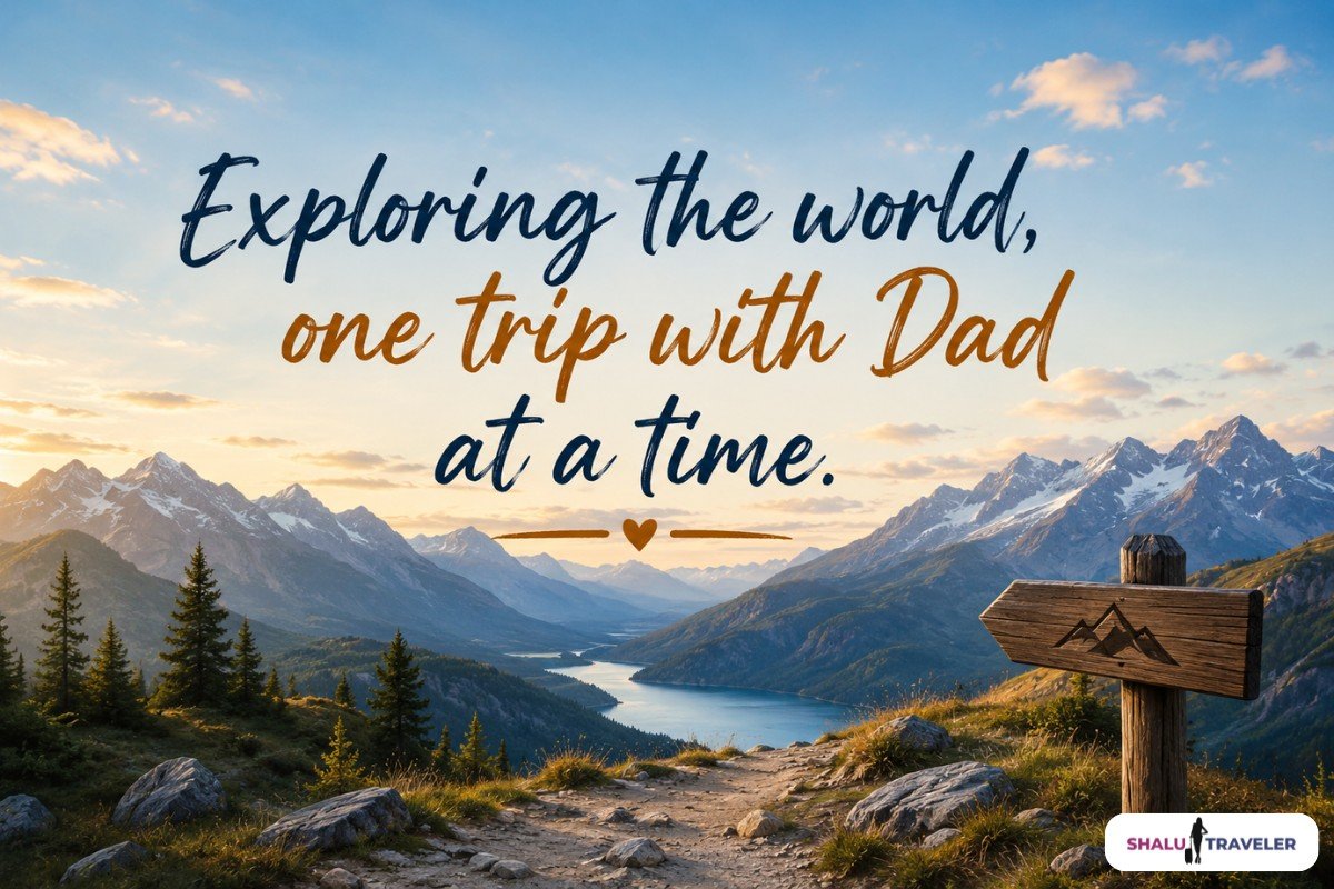 Instagram Captions for Traveling with Dad