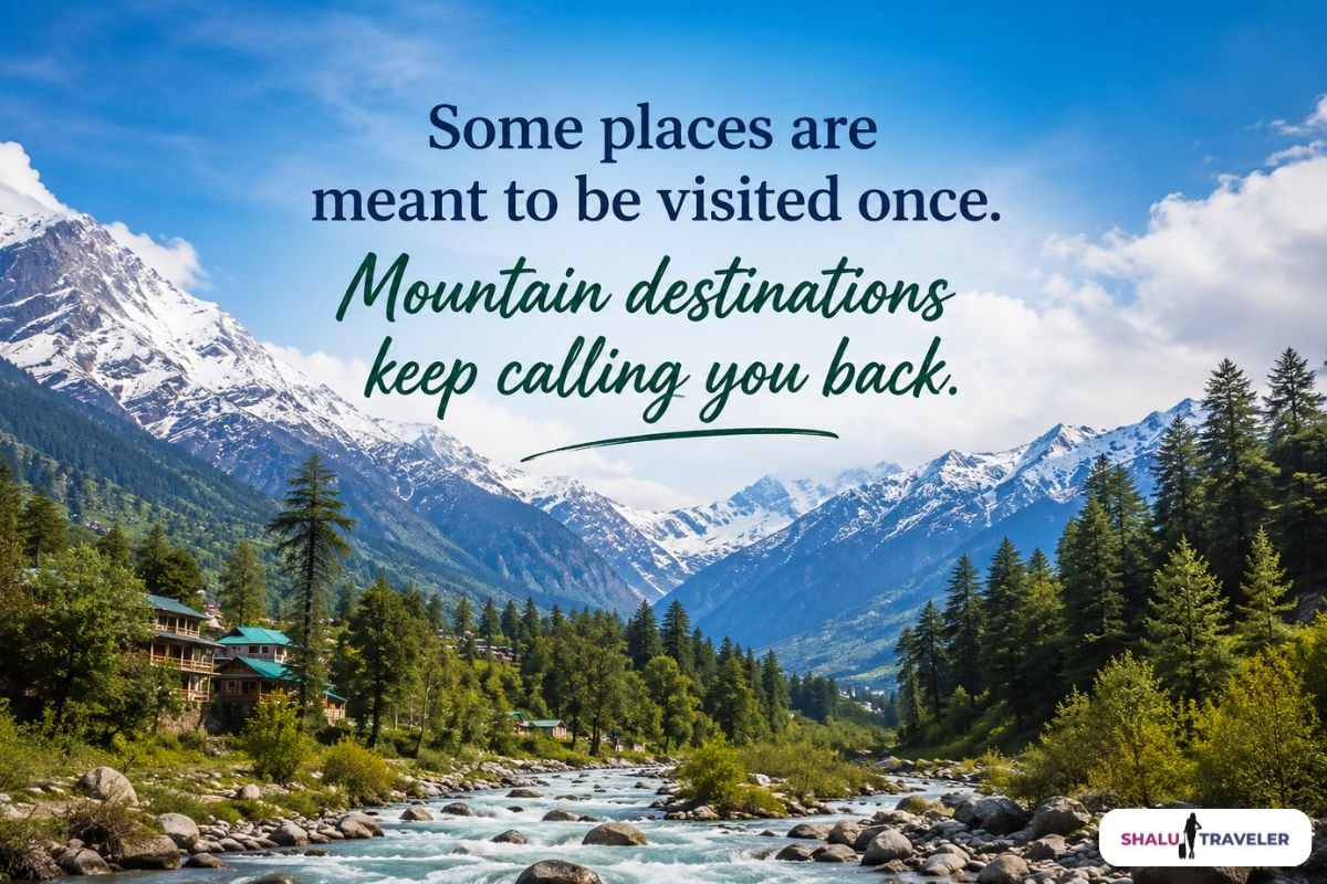 Mountain Destination Quotes