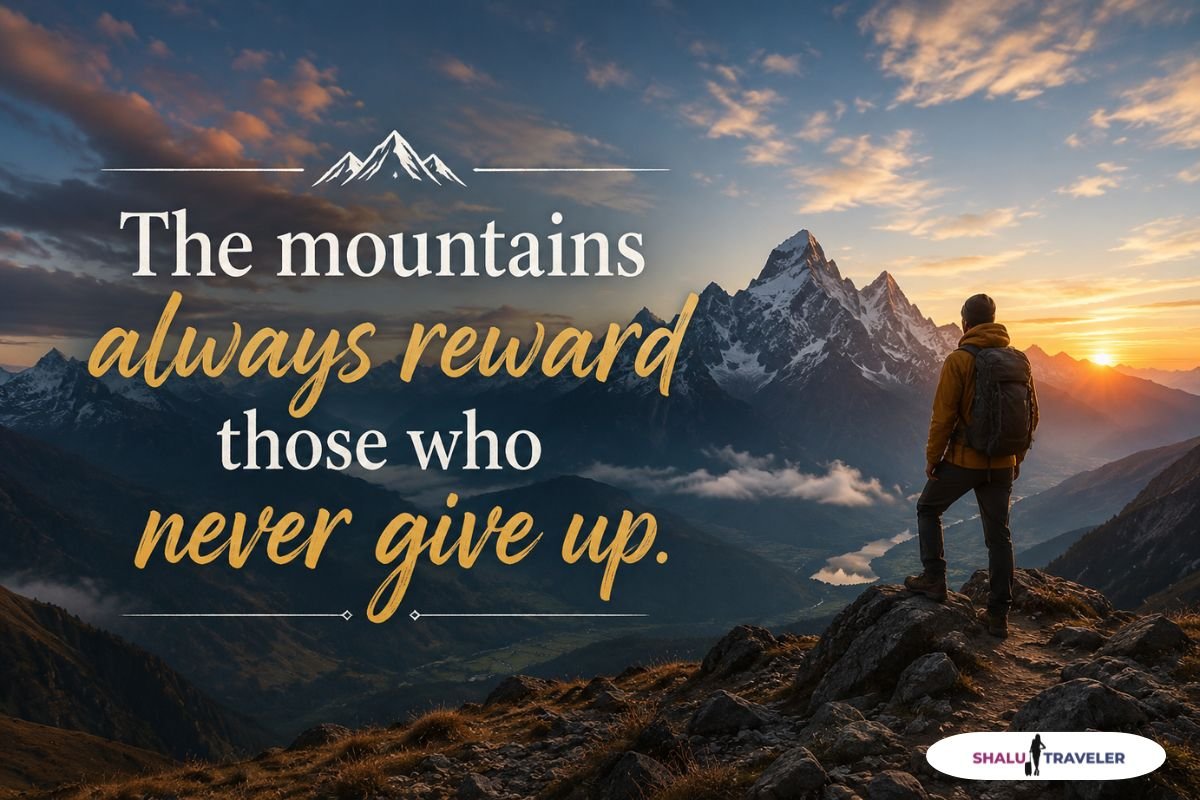 Mountain Travel Quotes