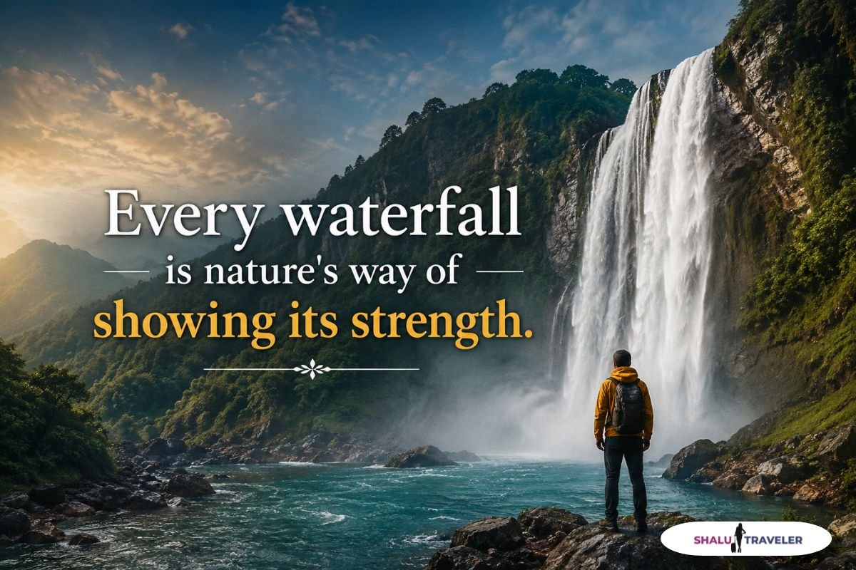 River and Waterfall Travel Quotes