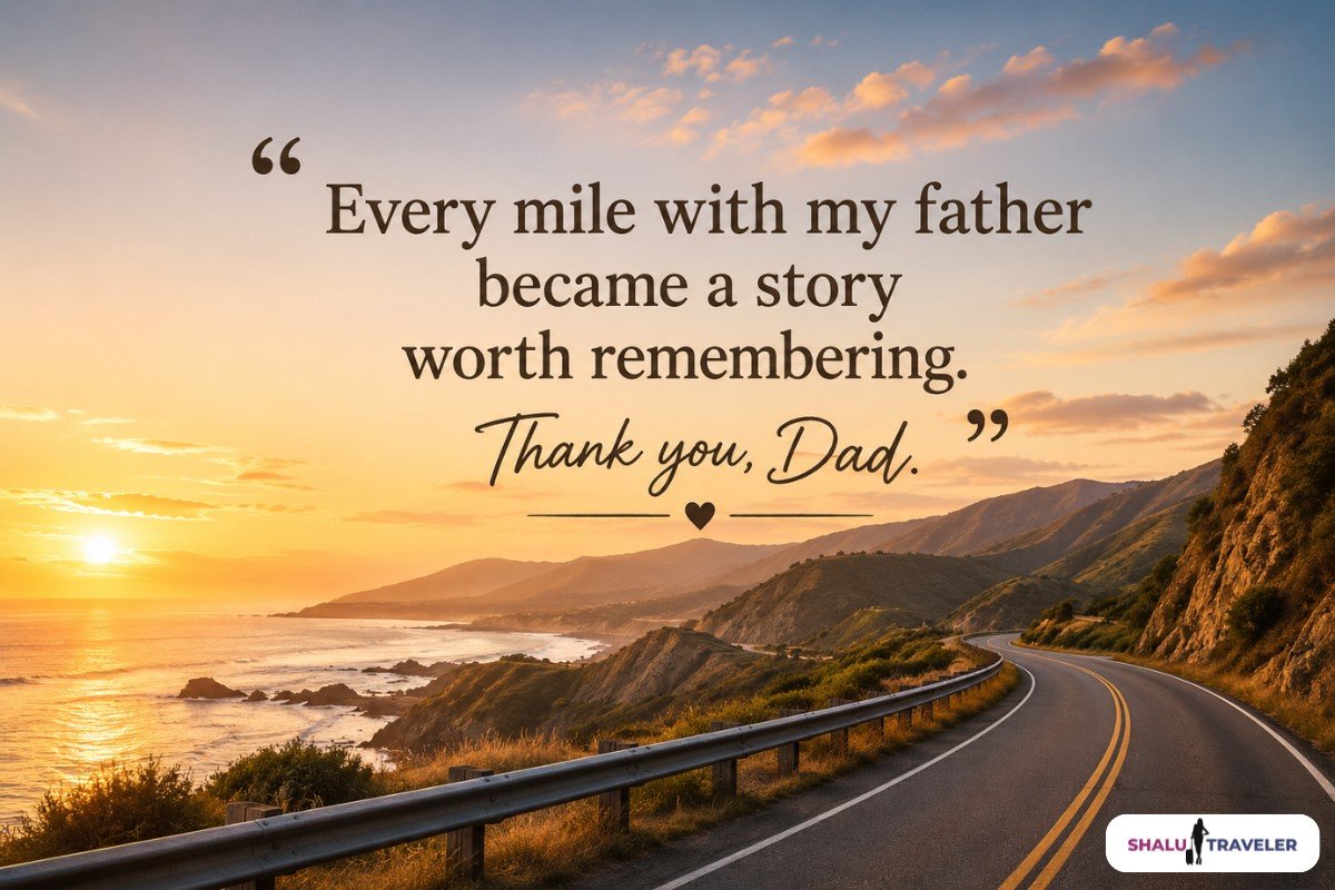 Road Trip Quotes with Dad