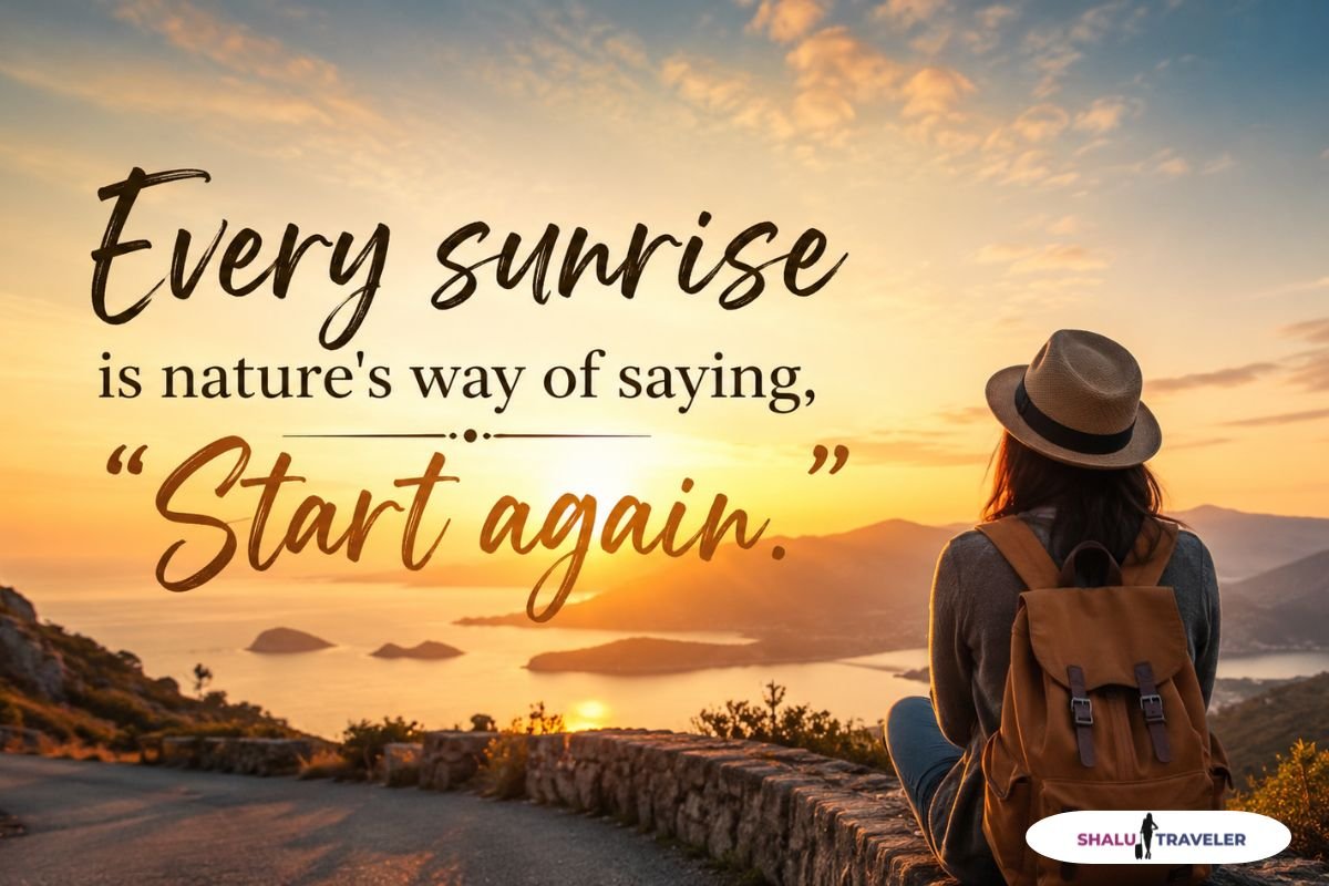 Sunrise and Sunset Nature Quotes