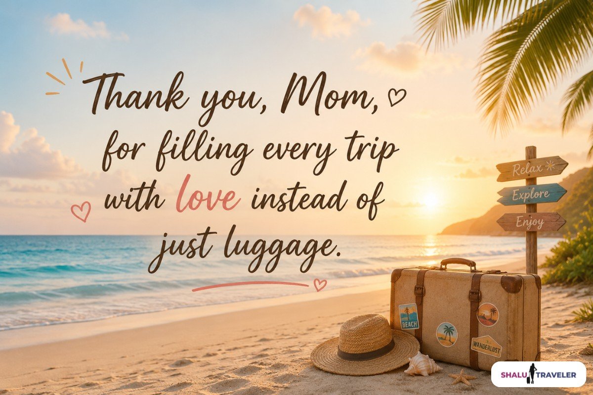Thank You Mom Travel Quotes