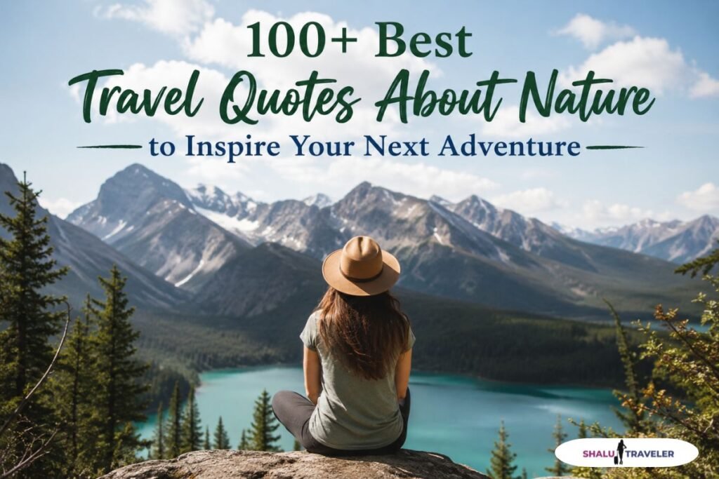Travel Quotes About Nature