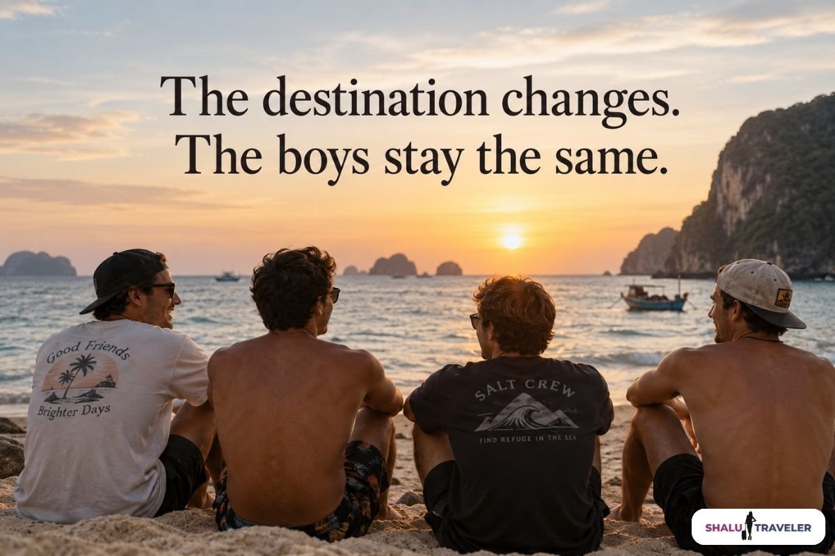 Best Boys Trip Travel Quotes